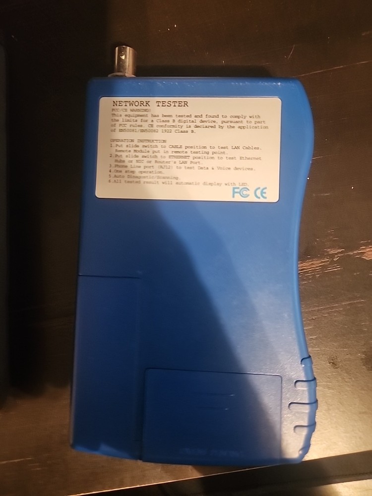 Hawking PN100T Professional Network Tester Ethernet Analyzer Blackhawk AS-IS
