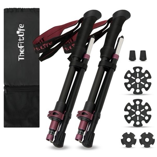 The Fitlife Foldable Hiking Poles