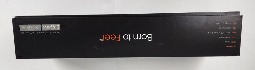 Woojer STRAP - Original 2017 Launch Model, Black, Haptic Vibration