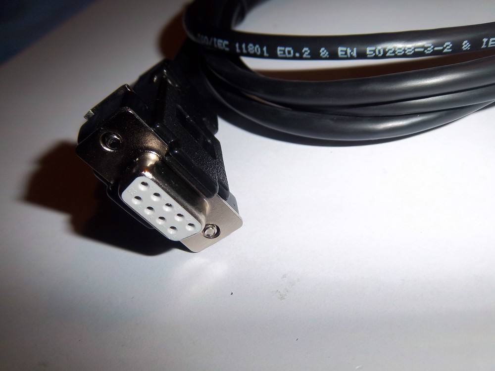 PC METREL PAT TESTER RS232 SERIAL DATA CABLE - FOR VARIOUS METREL MODELS