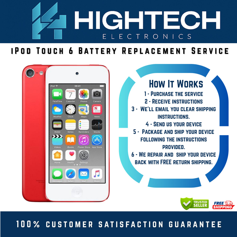 iPod Touch 6  Battery Replacement Service Repair