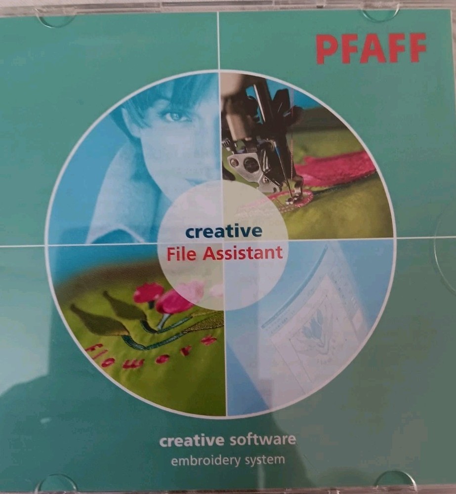 Pfaff PC CREATIVE SUITE Software W/DONGLE HTF 4 WINDOWS Gently Used Orig $2000.