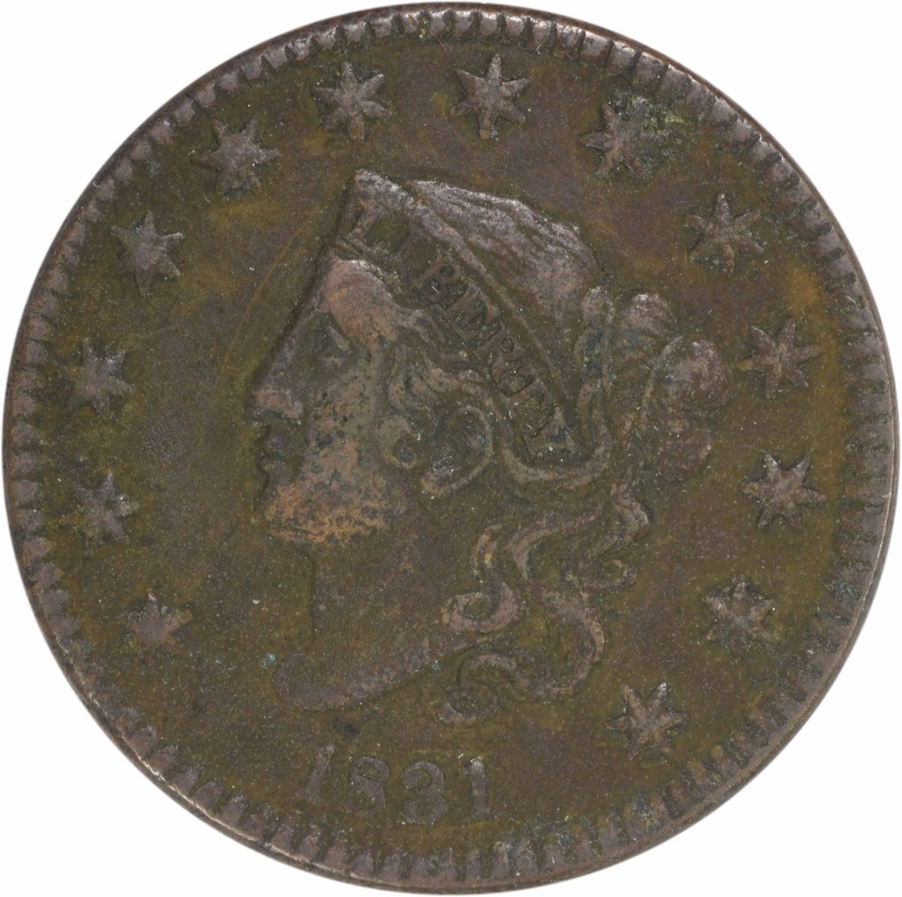 1831 Large Cent Large Letters VG Uncertified #216