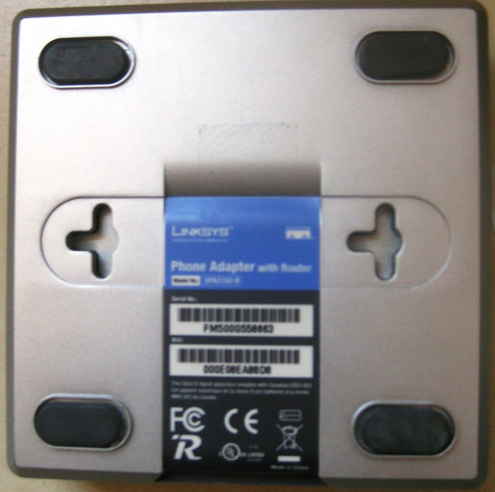Linksys SPA2102 Phone Adapter with Router