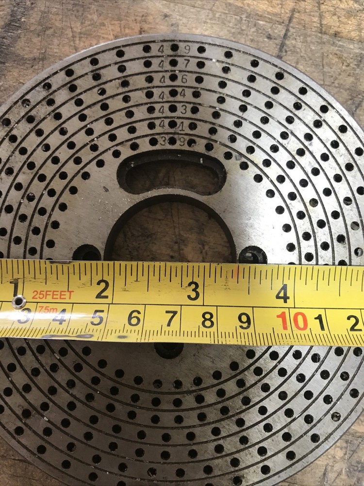 2 Dividing Head Index Plates Rotary Table Indexing