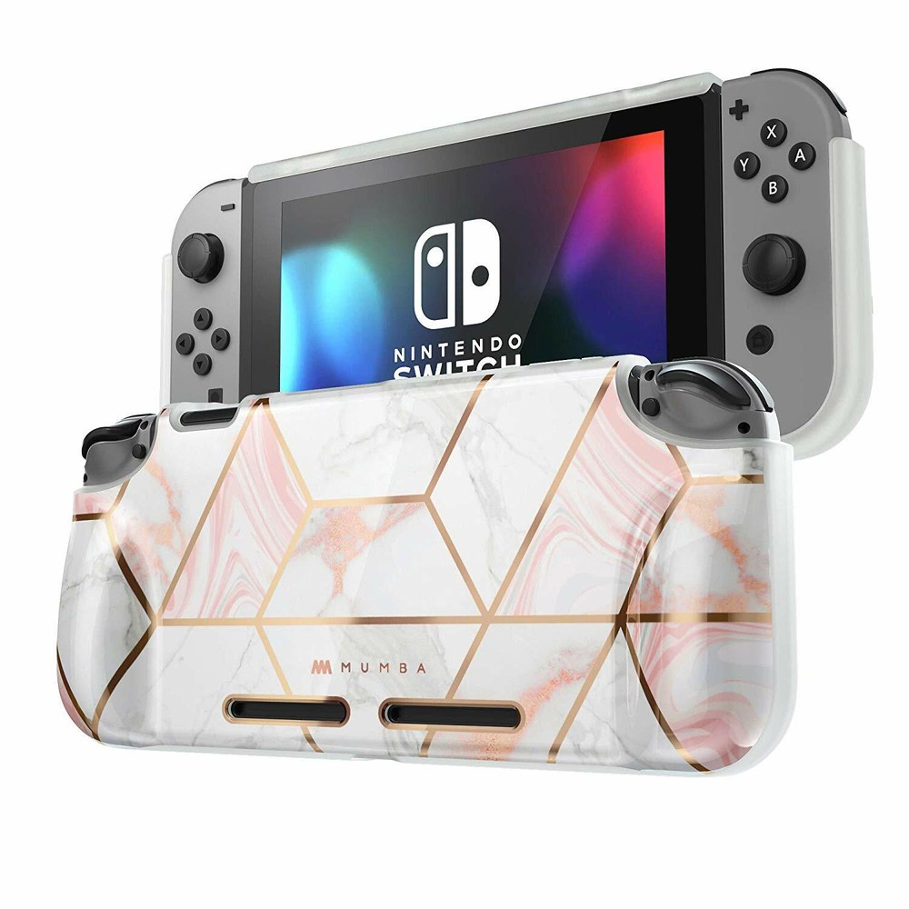 For Nintendo Switch Console Grip Case Cover, Mumba Protective Shockproof Shell