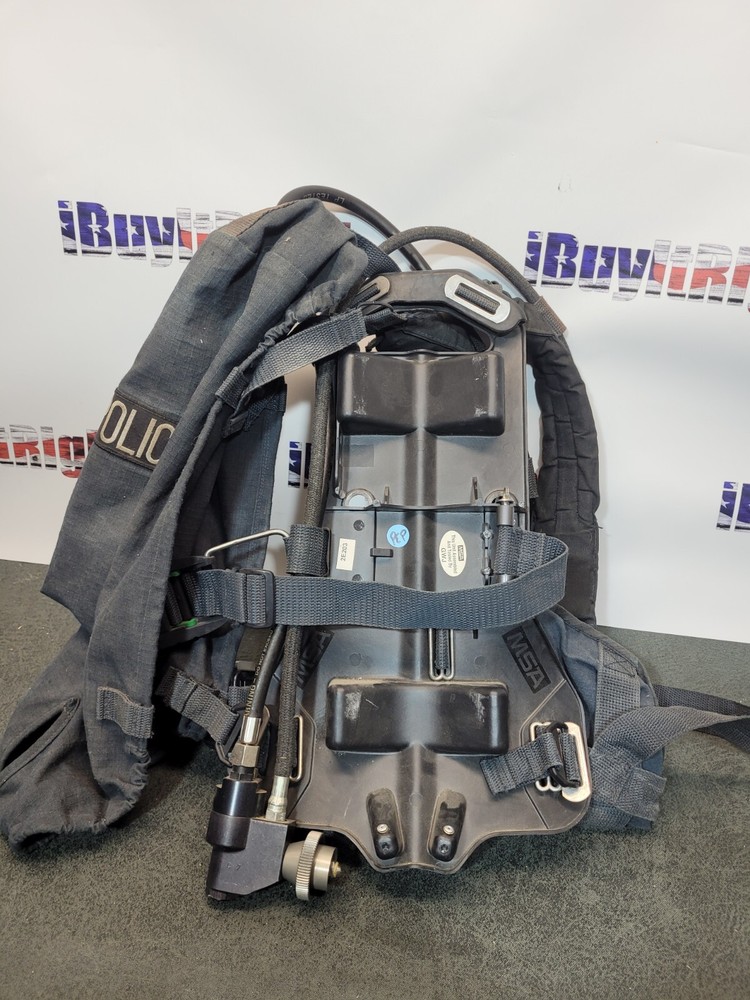 MSA SCBA Blackhawk Frame Harness Police Surplus