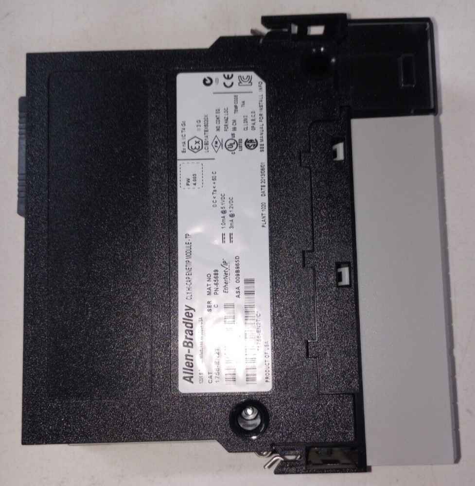 1756-EN2T ALLEN BRADLEY CONTROLLOGIX COMMUNICATION MODULE 2013