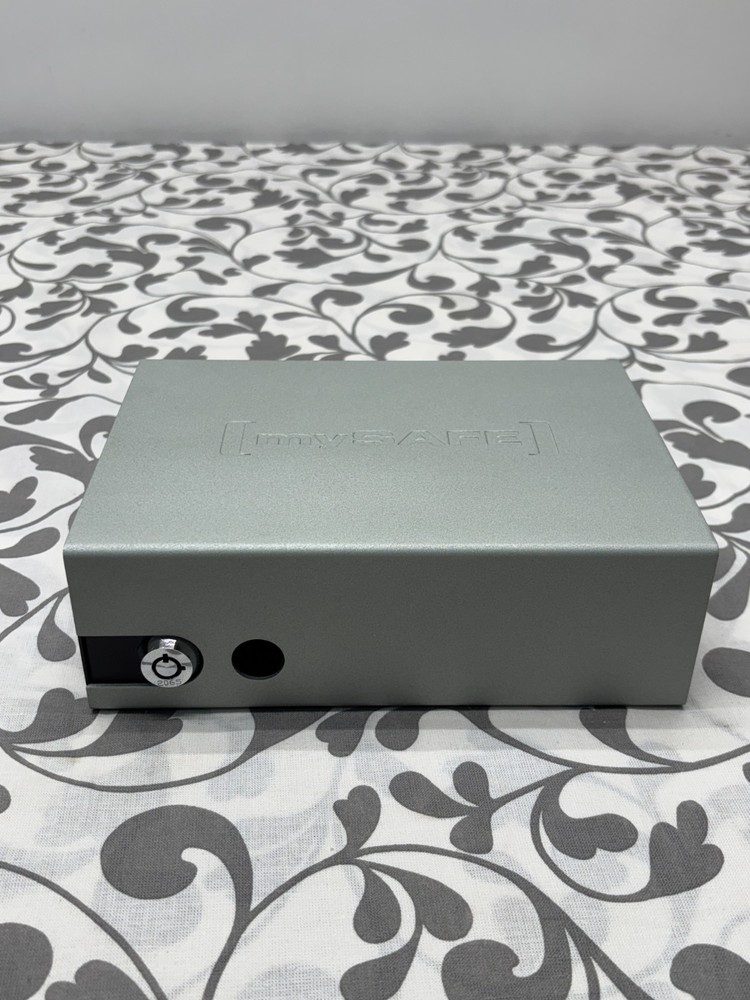Small Lock Box Pistol Money Cable Safe MySafe