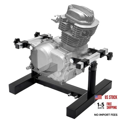 Heavy Duty Motorcycle Engine Stand, Adjustable Motorcycle Motor Stand for