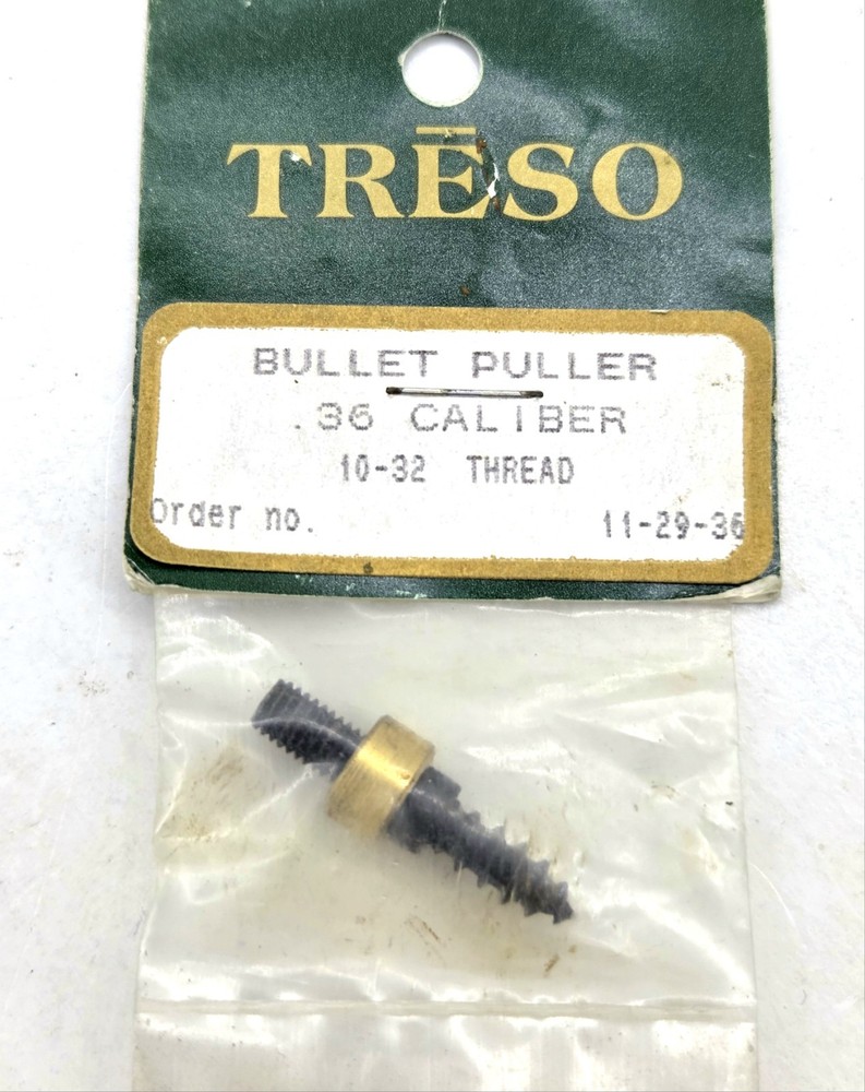 NOS 36 Cal Ball Puller 10-32 Flintlock Percussion Muzzleloader Black Powder Part