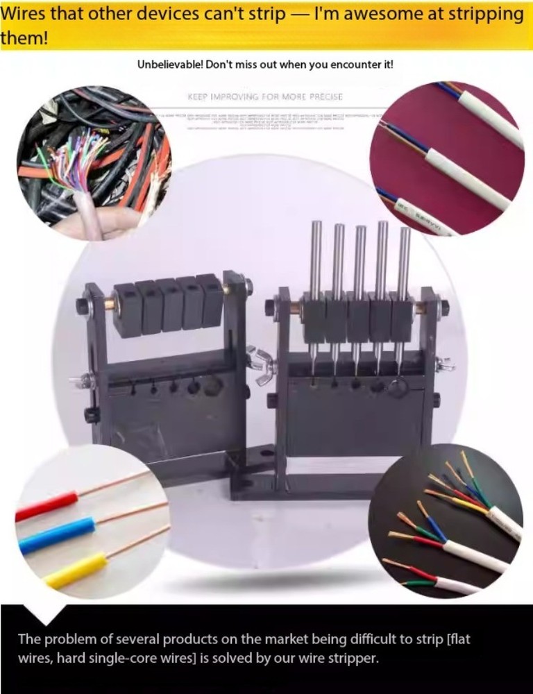 Waste Wire Stripping Machine, Cable Stripping Machine, Manual Stripping Machine