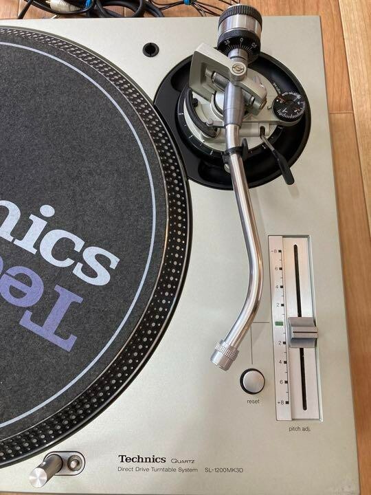 Technics SL-1200MK3D Silver Direct Drive DJ Turntable