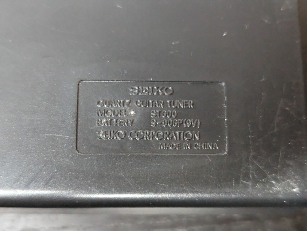 Vintage Seiko Quartz Guitar Model ST600