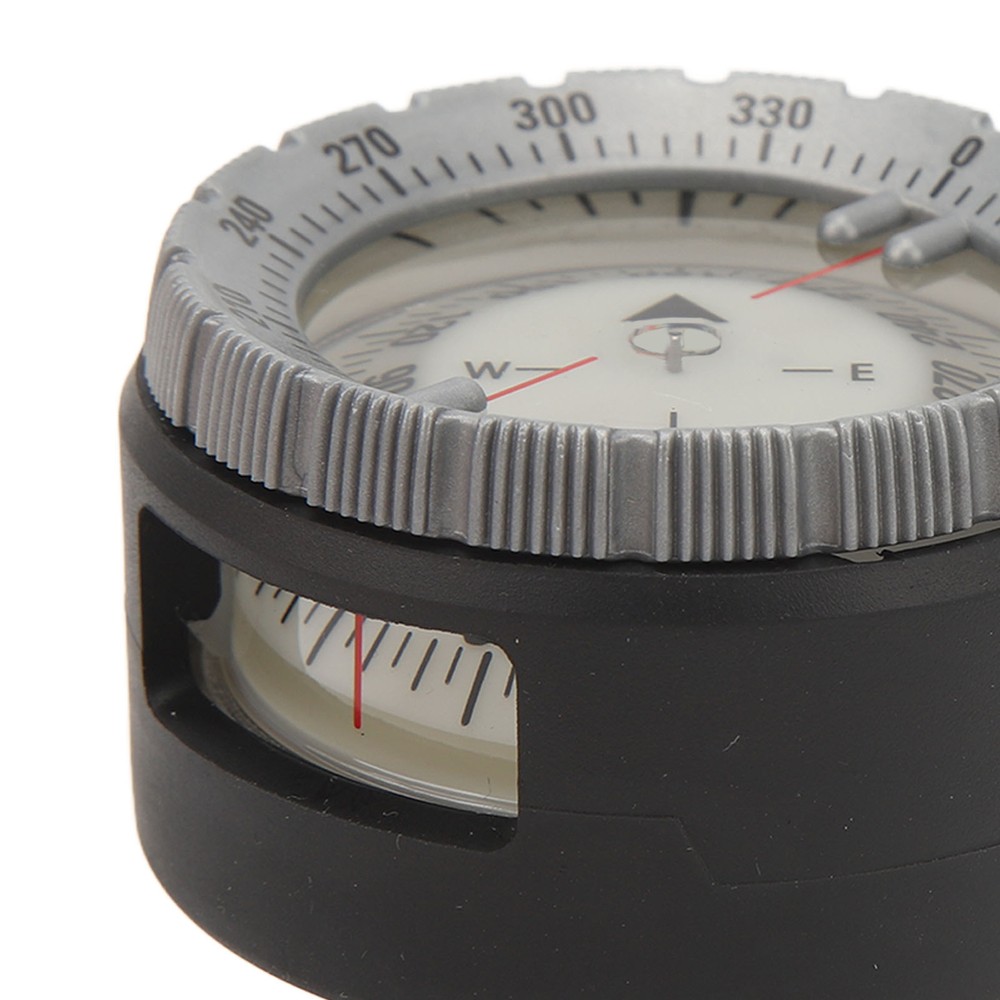 (Grey) Luminous Dive Compass 50M Underwater Diving Compass For CH