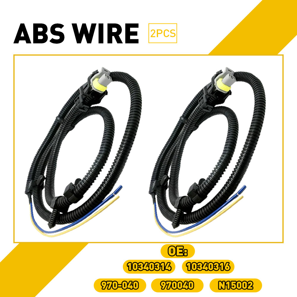 ABS Wheel Sensor Speed Wire Front Harness For Left/Right Impala Chevrolet 2PCS