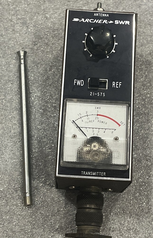 Vintage Archer SWR Standing Wave Indicator 21-575 Untested