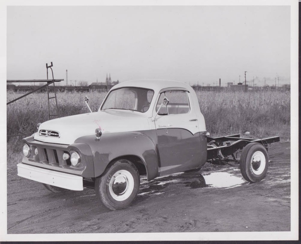 1959 Studebaker 4E V-8 pickup truck cab & chassis photo