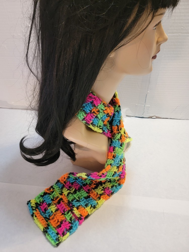 Handmade Bright Multicolor Scarf