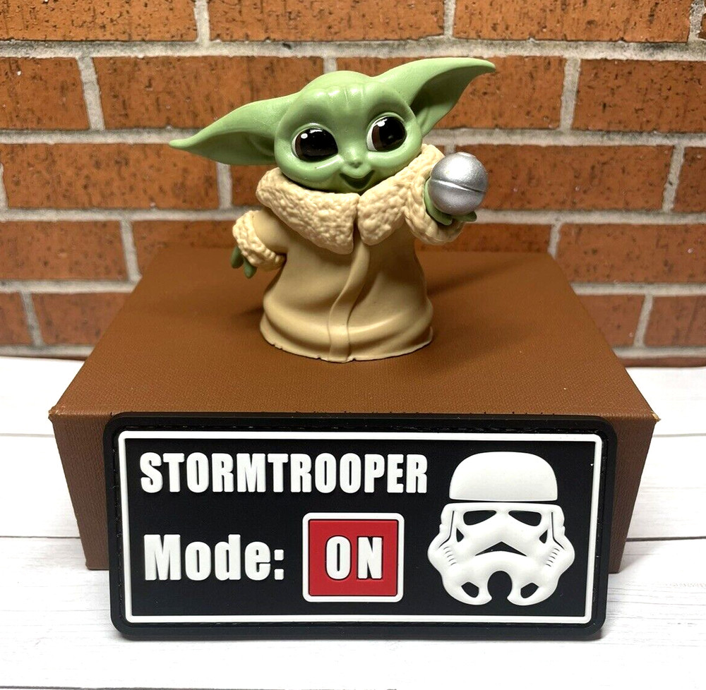 Tactical Patch - Stormtrooper Mode ON PVC Patch - Hook Backed Gun Morale Patch