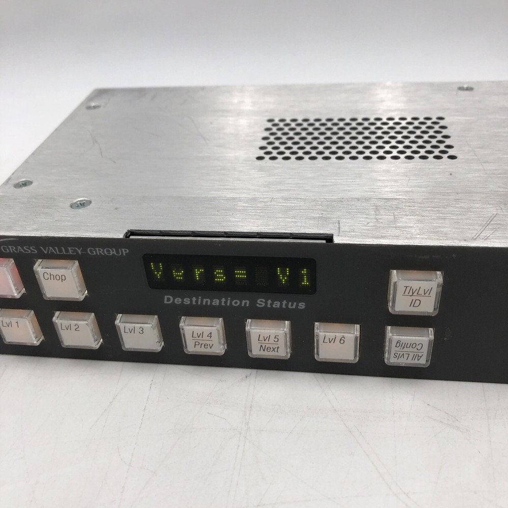 USED Grass Valley - Encore BPS Control Panel POWERS ON AS IS PARTS READ H