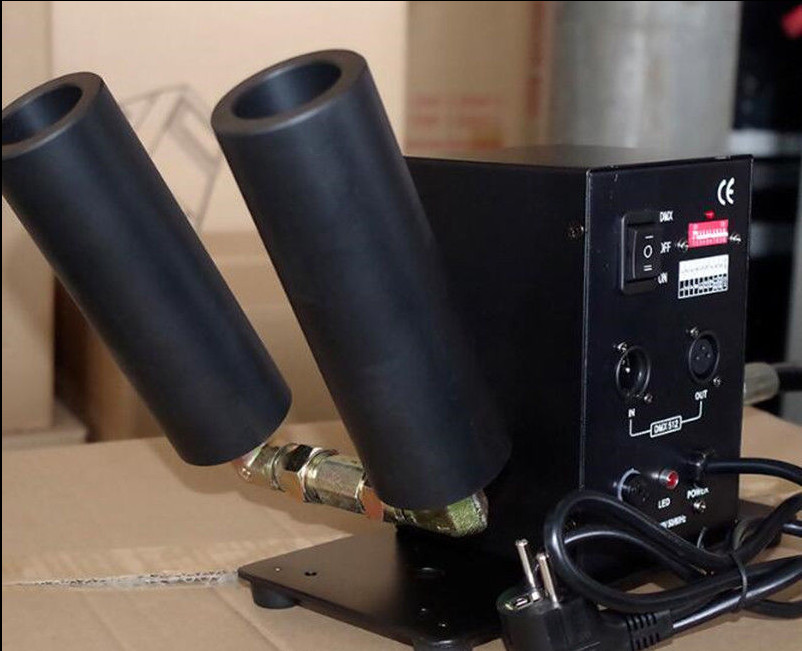 Double-Pipe CO2 Air Column Machine DMX 512 Switchable CO2 Column Jet Machine b