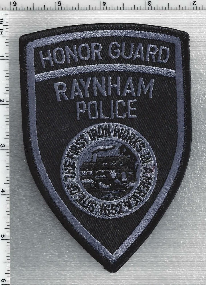 Raynham Police Honor Guard (Massachusetts) 1st Issue Shoulder Patch