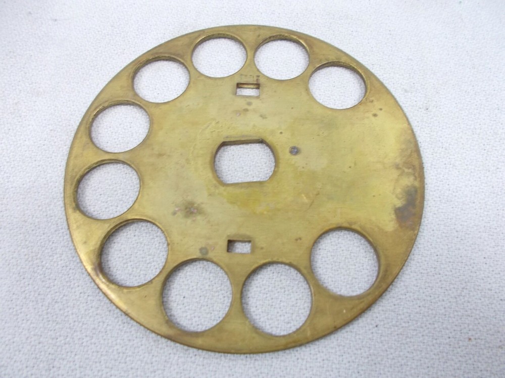 Solid Brass Finger Wheel for #6 Western Electric