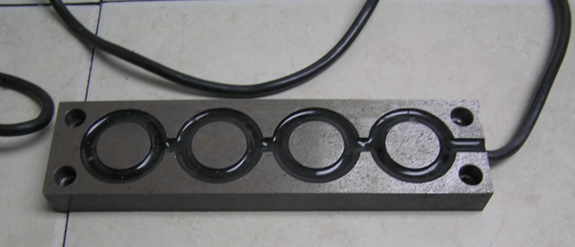 Electromagnetic work holding robot CNC size 8" X 2"
