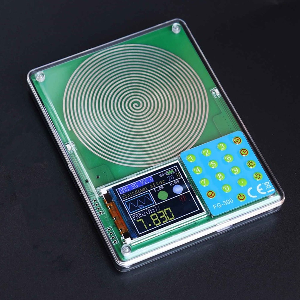 Frequency Generator Device 0.001Hz-200kHz Range with 13 Waveforms and Keypad