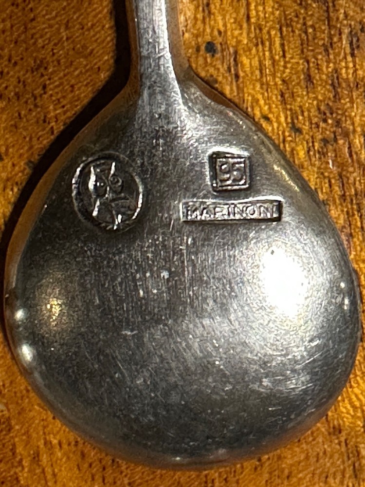 Marinoni Pewter Sugar Spoons - Extremely Rare