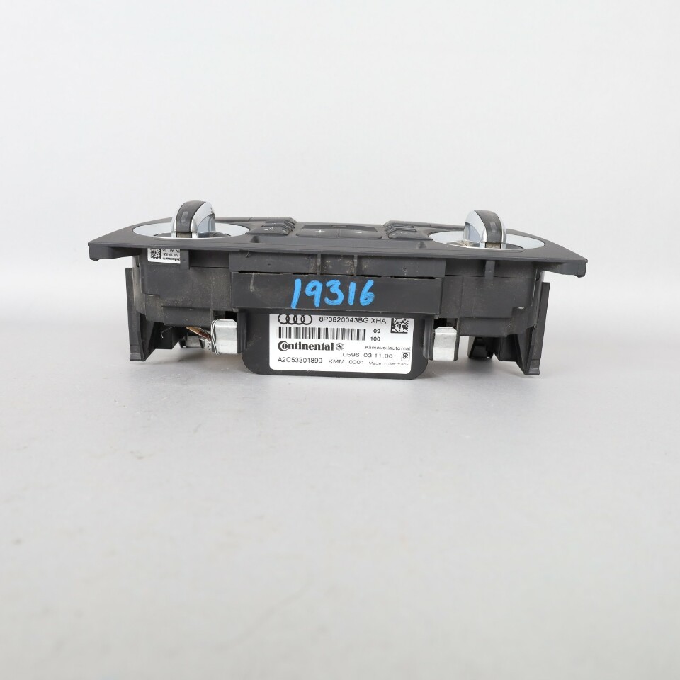 2009-2013 Audi A3 Heater AC Climate Temperature Control Panel OEM