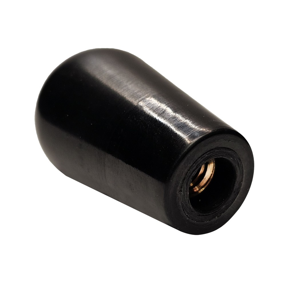Black Plastic Ball Top Keg Knob Tap Handle