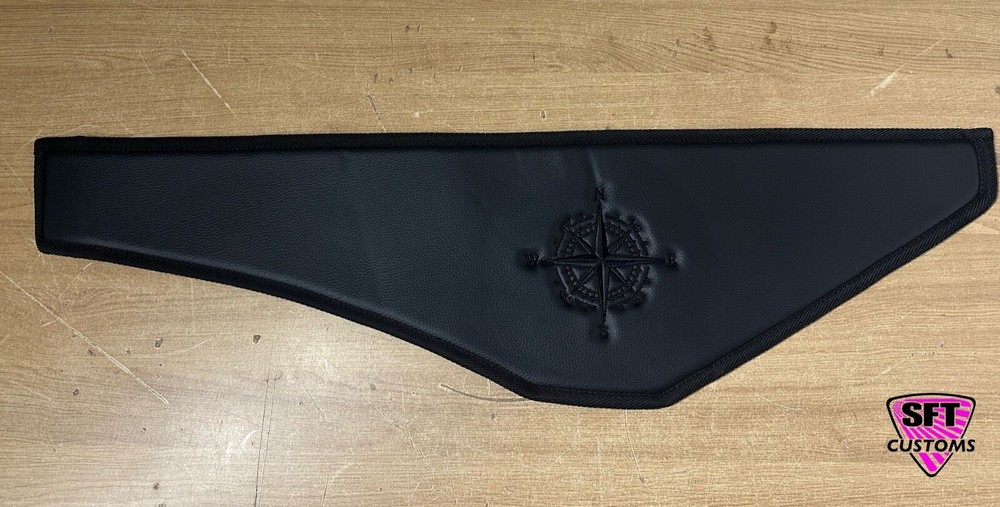 RENAULT T RANGE DASH INSERT  MAT WITH CUSTOM EMBROIDERY BLACK