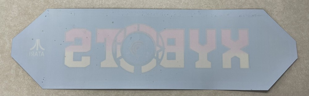 Xybots Arcade Marquee Atari Original