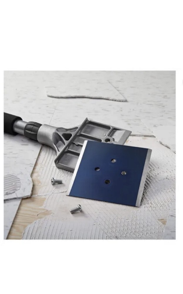 Amazon Basics 4" Double Edge Floor Scraper Blade (Square) - New