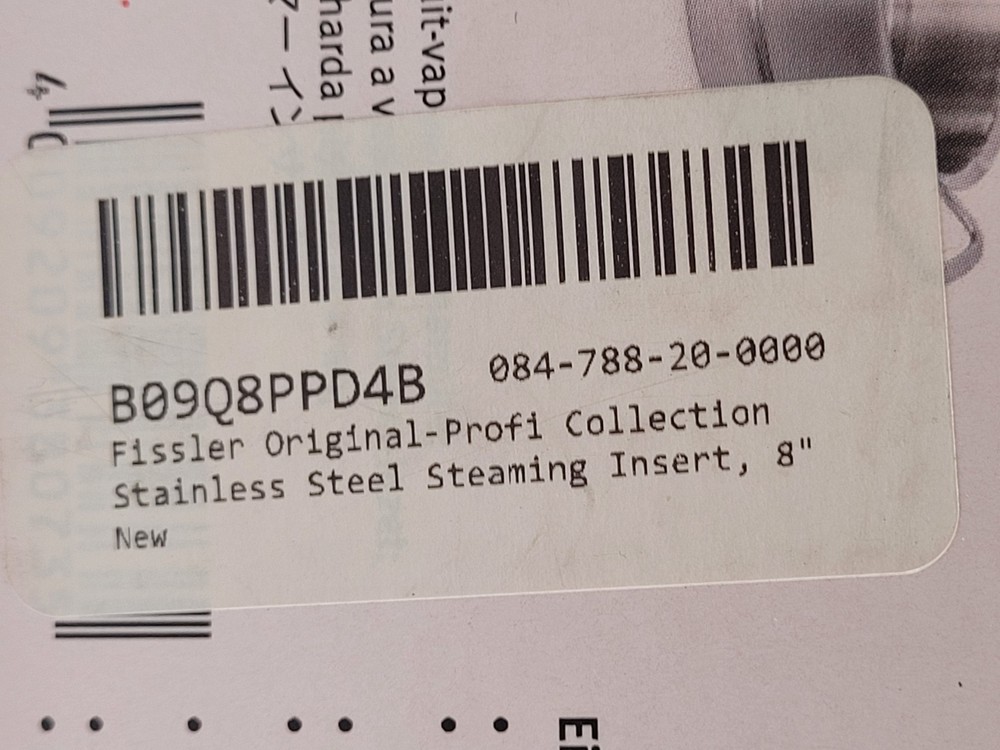 Original-Profi® Stainless Steel Steamer Insert 8"