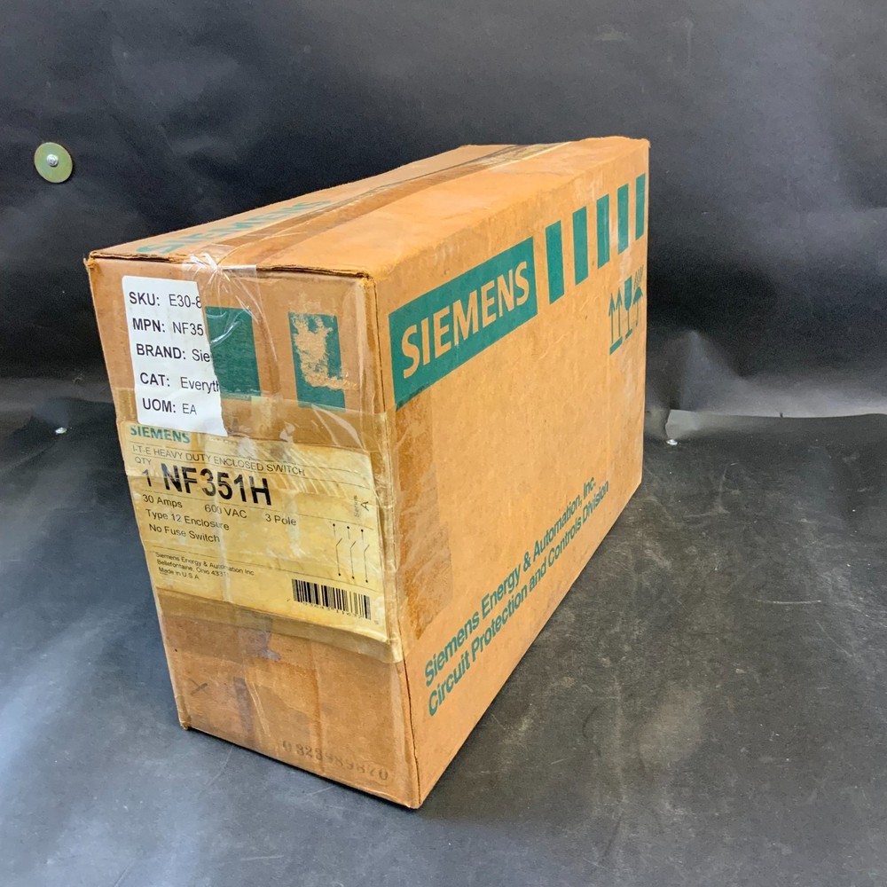 SIEMENS NF351H SAFETY SWITCH ($50 OBO)