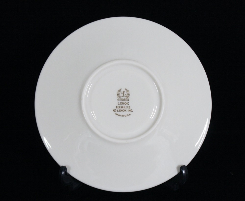 RARE! LENOX CHINA DIMENSION COLLECTION VERSAILLES PATTERN 5 PC PLACE SETTING NEW