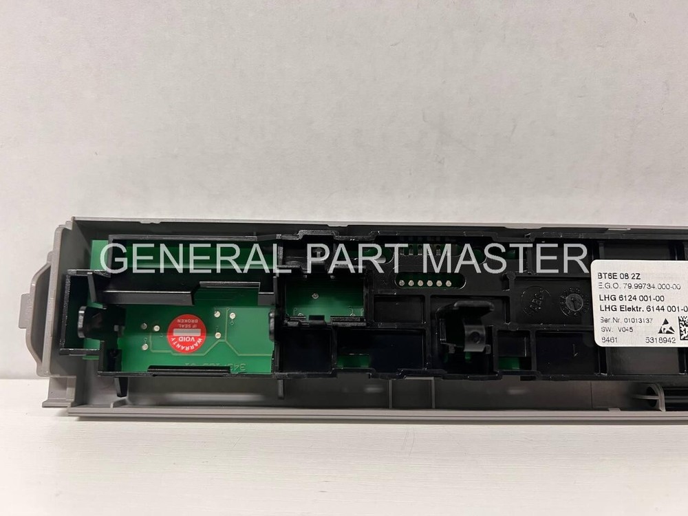 Genuine OEM Miele Operating unit 10792690
