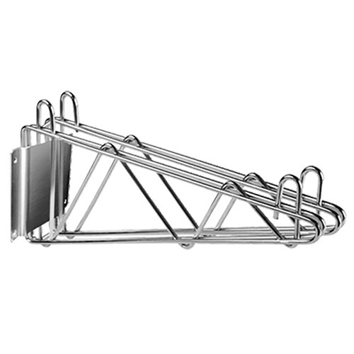 Thunder Group WBSV218 18"D Double Chrome Plated Wall Bracket