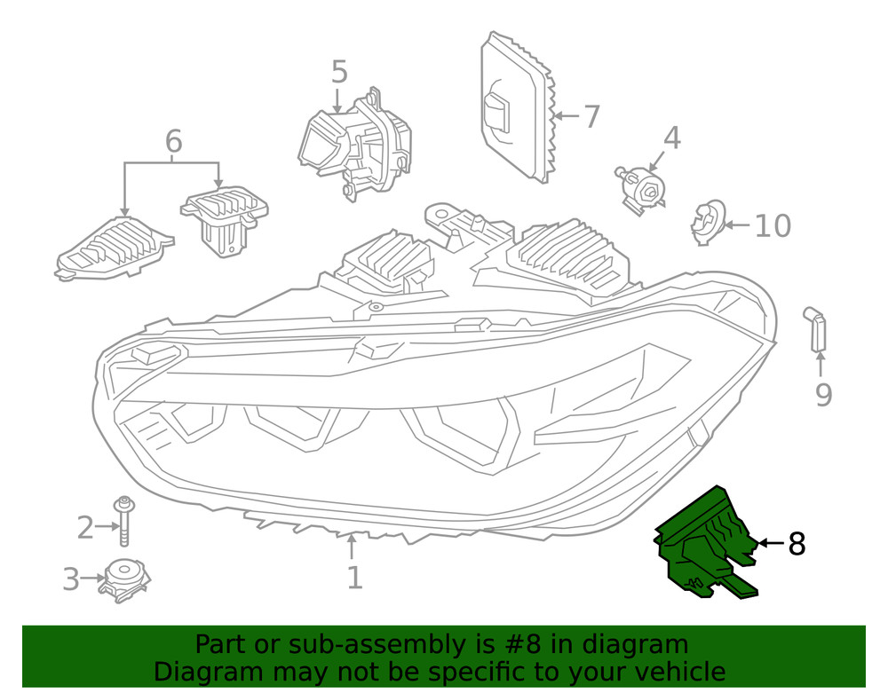 Genuine BMW Guide 63-11-7-489-236