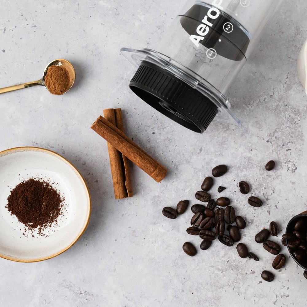 Flow Control Filter Cap, Stops Drip for Full Control Over Grind Size