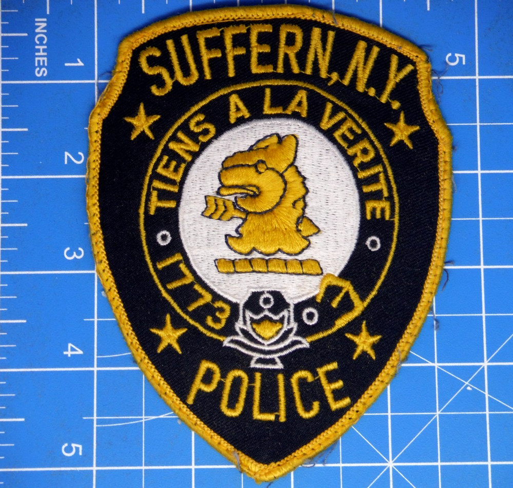 Suffern New York Police patch-Bin A