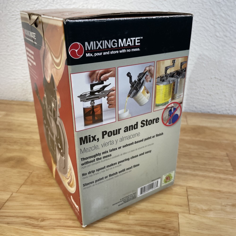 Mixing Mate Quart Size Paint Can Lid