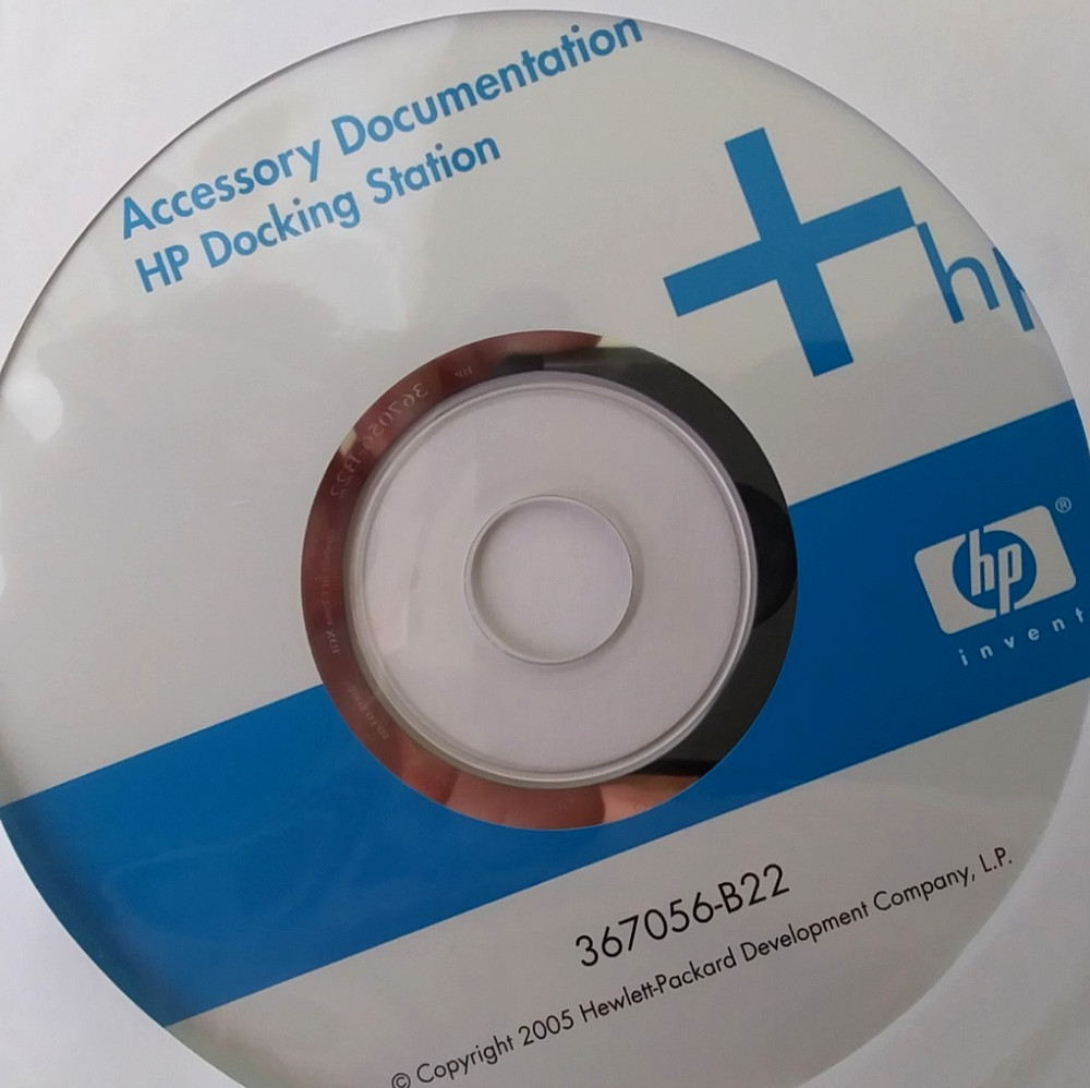 HP Microsoft Windows XP Tablet PC Ed 2005 Software DVDs Recovery Multibay WinDVD