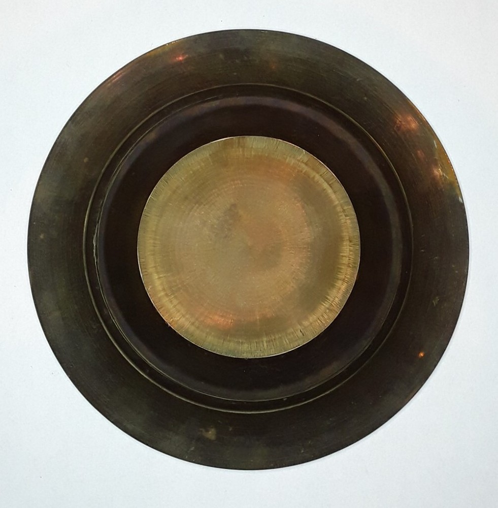 BRASS INCENSE BURNER FROM, KOREA MILITARY ACADEMY.