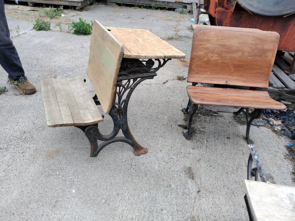 Antique 1920s Children’s School Desk