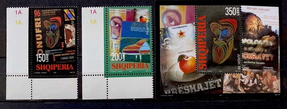 Albania 2003. SC# 2704-2706. MNH