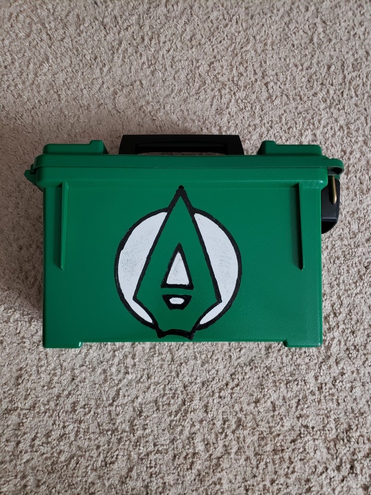Painted AMMO Or Lunch box Wedge Corp
